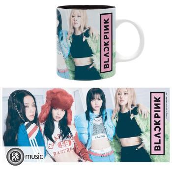 BLACKPINK - Becher "Mädchen"  Beginnen Sie Ihren Tag mit einer Portion Inspiration und Begeisterung von den unglaublichen Mädchen von Blackpink! Dieser offiziell lizenzierte Becher ist ein Statement für Ihre Hingabe an die Musik, den Stil und das Charisma